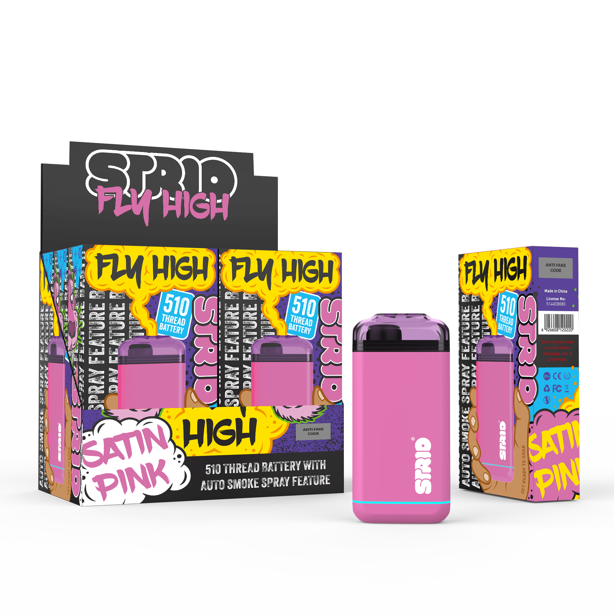 Fly High 2g 510 Battery - Strio