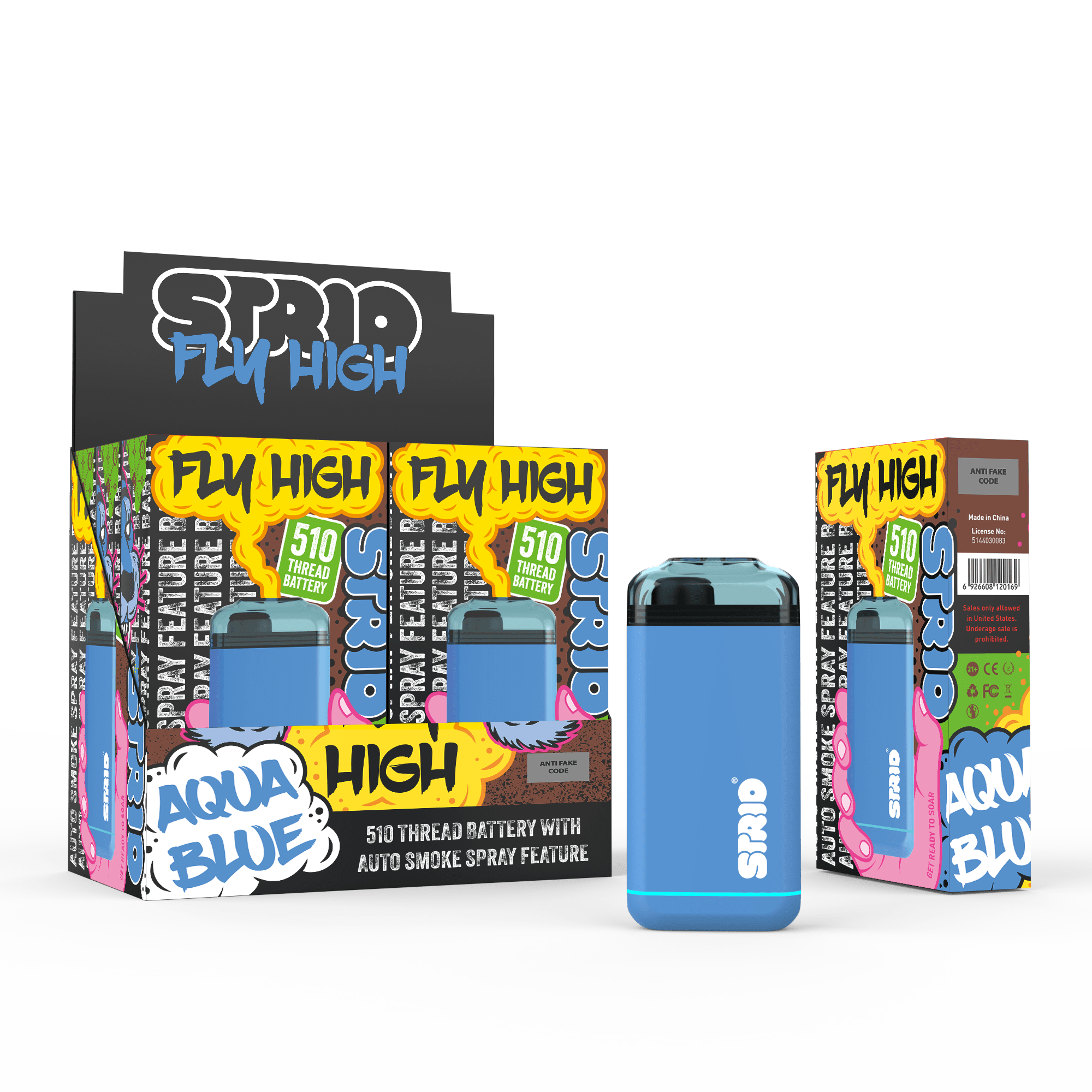 Fly High 2g 510 Battery - Strio
