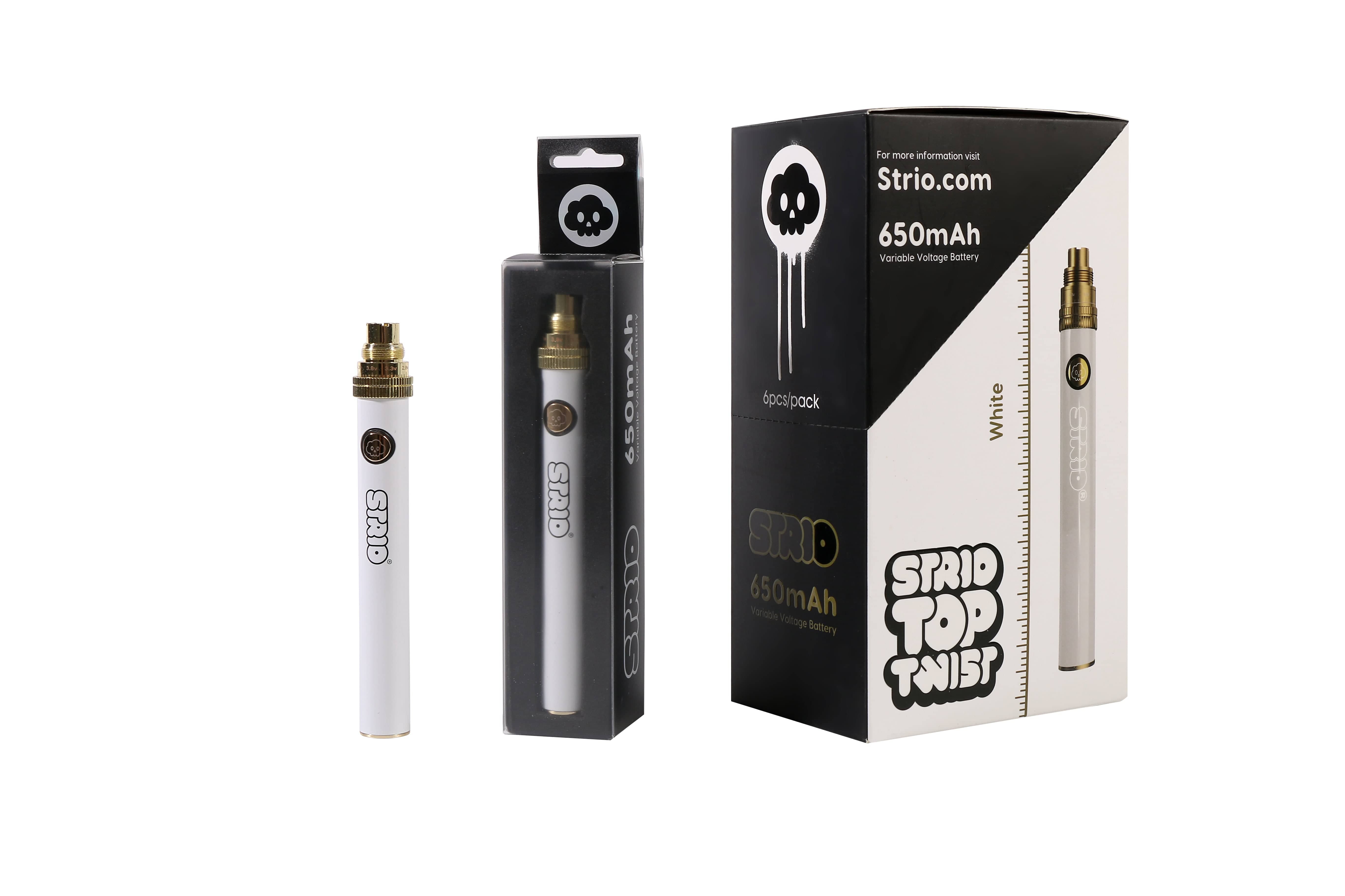 Top Twist 650mAh 510 Battery - Strio