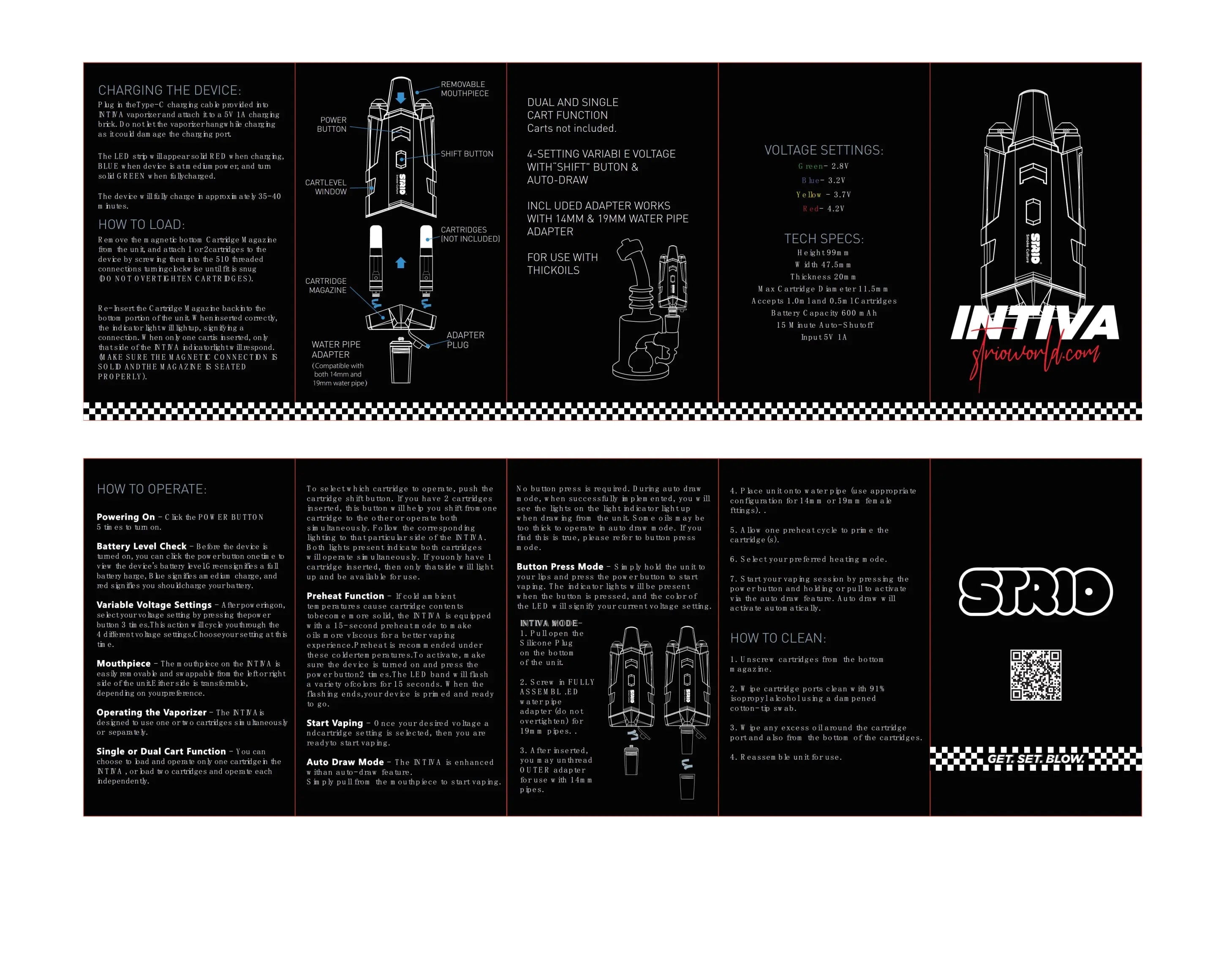 Intiva Dual 510 Cart Battery